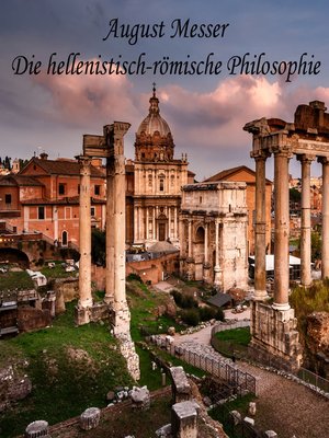 cover image of Die hellenistisch-römische Philosophie